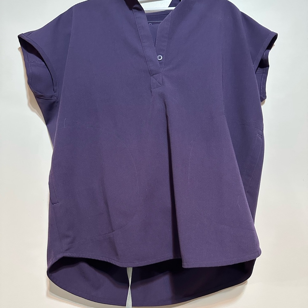 FIGS Purple Jam Set - Rafaela XS top, joggers SP